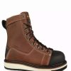 * Stc Men'S Safety Work Boots Blacksmith 8 Leather Waterproof With Vibram Megagrip Pro Sole | Sizes 5-15