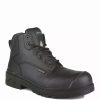 * Acton Men'S Safety Work Boots Profiber 6 Chemtech Microfiber Vegan Waterproof With Steel Toe | Black | Size 7-16