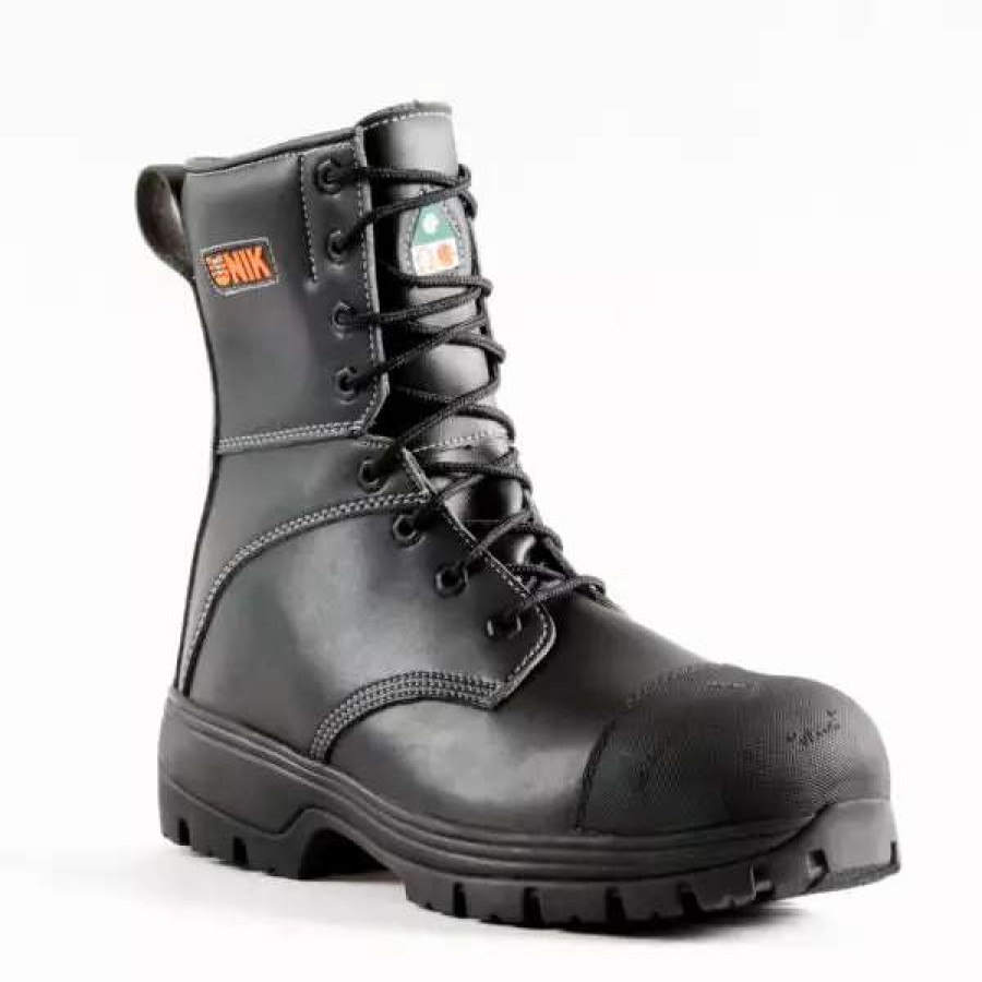 * Unik Men'S Safety Work Boots Chemik 8 Tecno Fiber Chemical Resistant With Vibram Fire & Ice Sole | Sizes 4-14