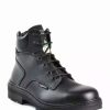 * Cofra Men'S Safety Work Boots Leader 6 Leather Water Repellent With Steel Toe Black | Sizes 6 13