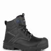 * Acton Men'S Safety Work Boots G3S 6 Premium Leather Waterproof With Composite Toe | Black | Sizes 7 15