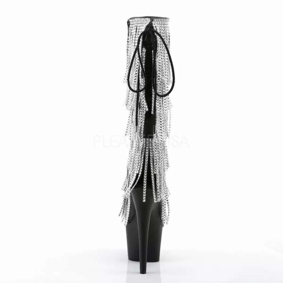 * Pleaser 7 Heel Faux Leather Knee High Boots*