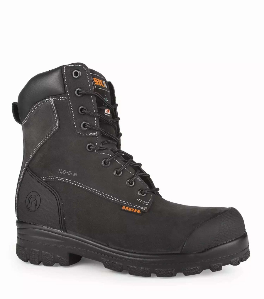 * Stc Men'S Safety Work Boots Master 8 Leather Waterproof With Steel Toe | Size 7-14