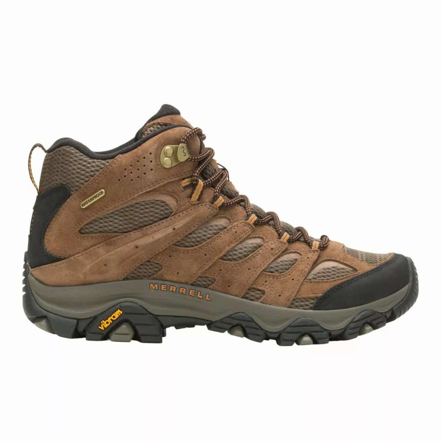 * Merrell Men'S Moab 3 Mid Waterproof Hiking Boots