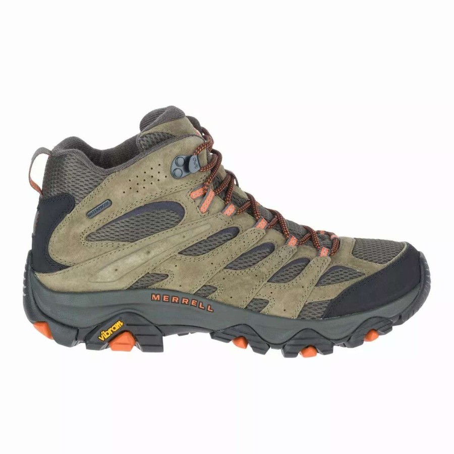 * Merrell Men'S Moab 3 Mid Waterproof Hiking Boots