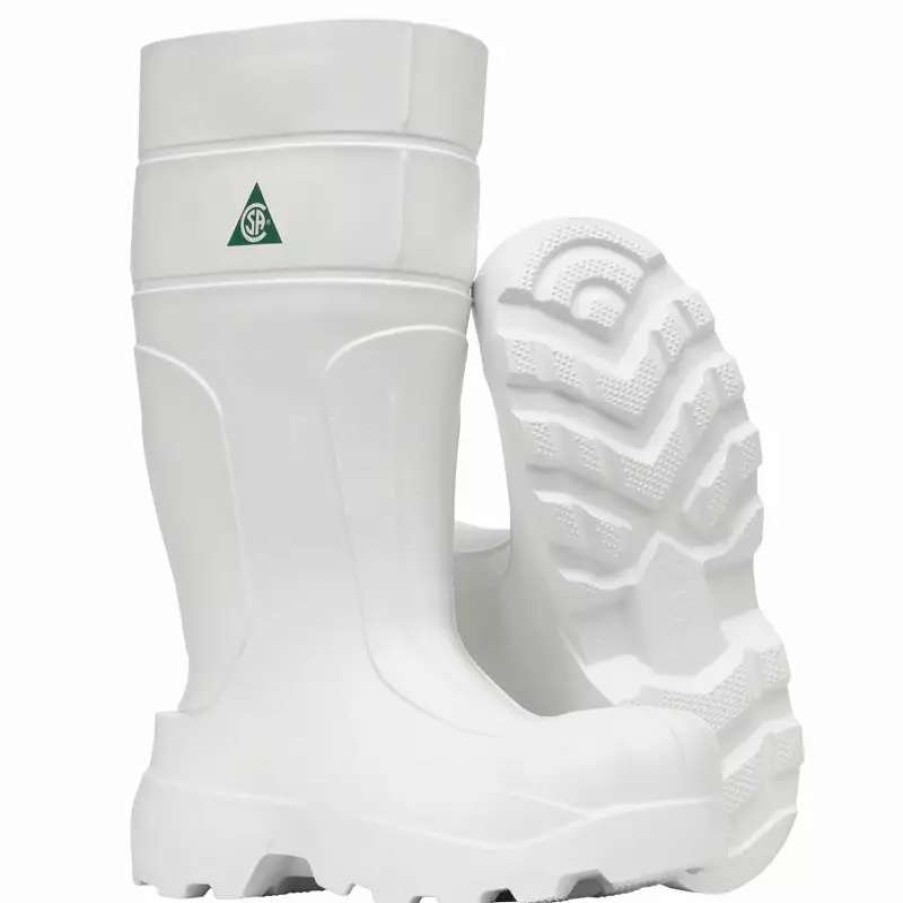 * Nats Men'S Safety Work Boots 1592 Csa Eva Waterproof Ultra Light Steel Toe White Sizes 7-13