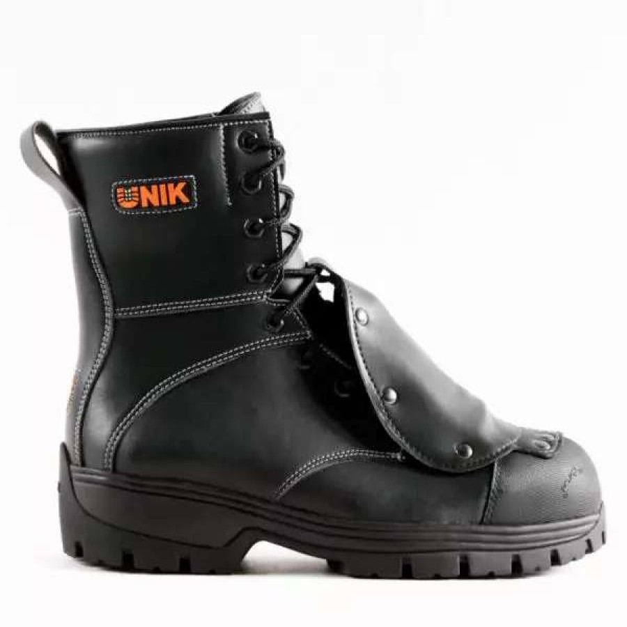 * Unik Men'S Safety Work Boots Chemik 8 Tecno Fiber Chemical Resistant With External Rigid Metguard | Sizes 4-14