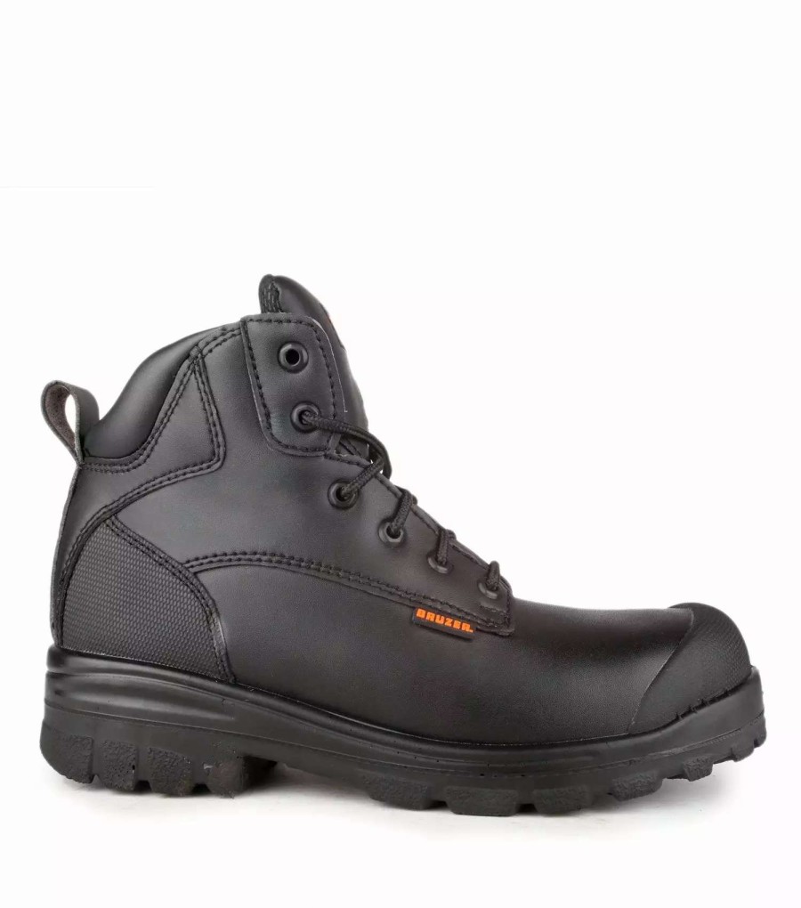 * Stc Men'S Safety Work Boots Trump 6 Chemtech Microfiber Vegan Waterproof With Steel Toe Black | Size 4-14