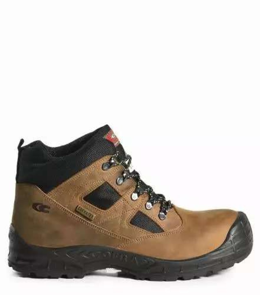 * Cofra Men'S Work Boots Toronto 6 Waterproof Membrane With Composite Toe Protection | Brown | Sizes 7 13