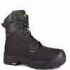 * Stc Men'S Safety Work Boots Shire 8 Ballistic Nylon Vegan Waterproof With Vibram Tc4+ Sole Black | Sizes 7-14