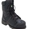 * Baffin Men'S Safety Work Boots Monster Internal Metguard 8" All Season Leather Waterproof Extreme Comfort With Composite Toe | Black | Sizes 7 14