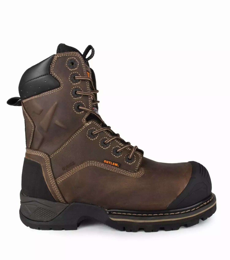 * Stc Men'S Safety Work Boots Rebel 8 Waterproof Metal Free | Sizes 7-14