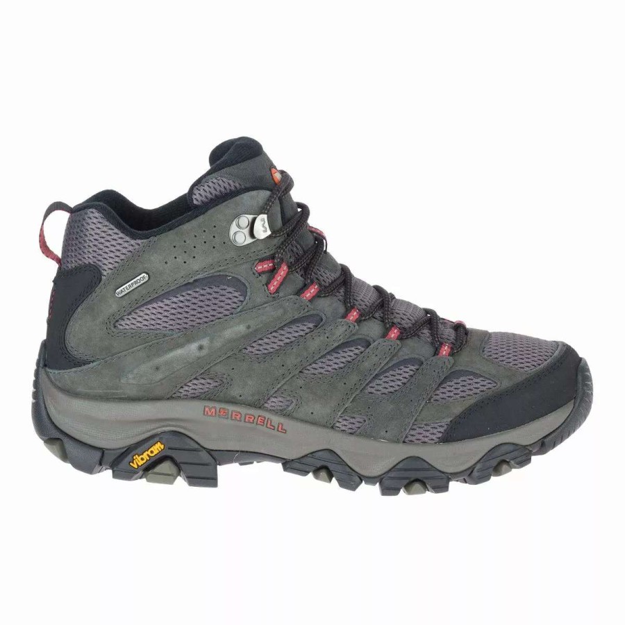 * Merrell Men'S Moab 3 Mid Wide Waterproof Hiking Boots