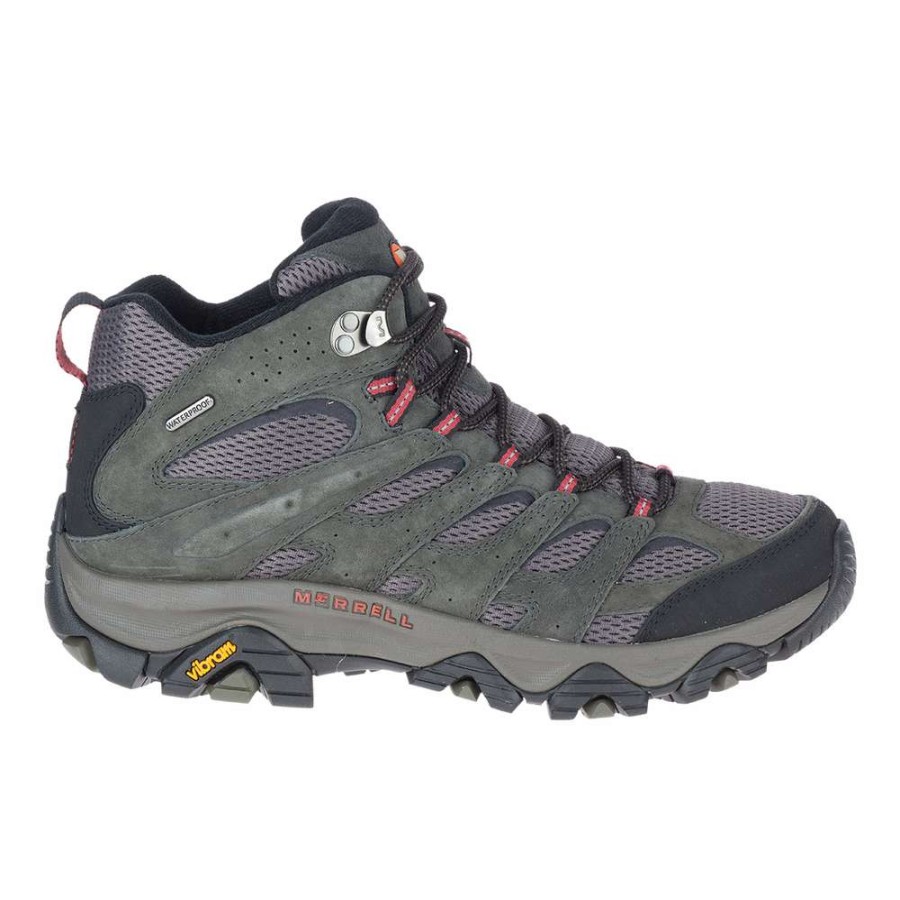 * Merrell Men'S Moab 3 Mid Hiking Boots Trail Waterproof