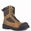 * Acton Men'S Safety Work Boots Progress Nubuck 8 Waterproof With Steel Protective Cap | Brown | Sizes 4 14