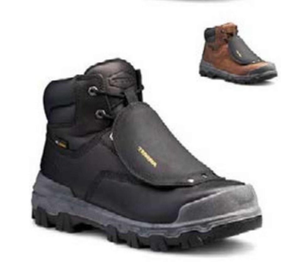 * Terra Men'S Safety Work Boots Sentry 6 Leather Waterproof With External Met Guard | Sizes 7-15