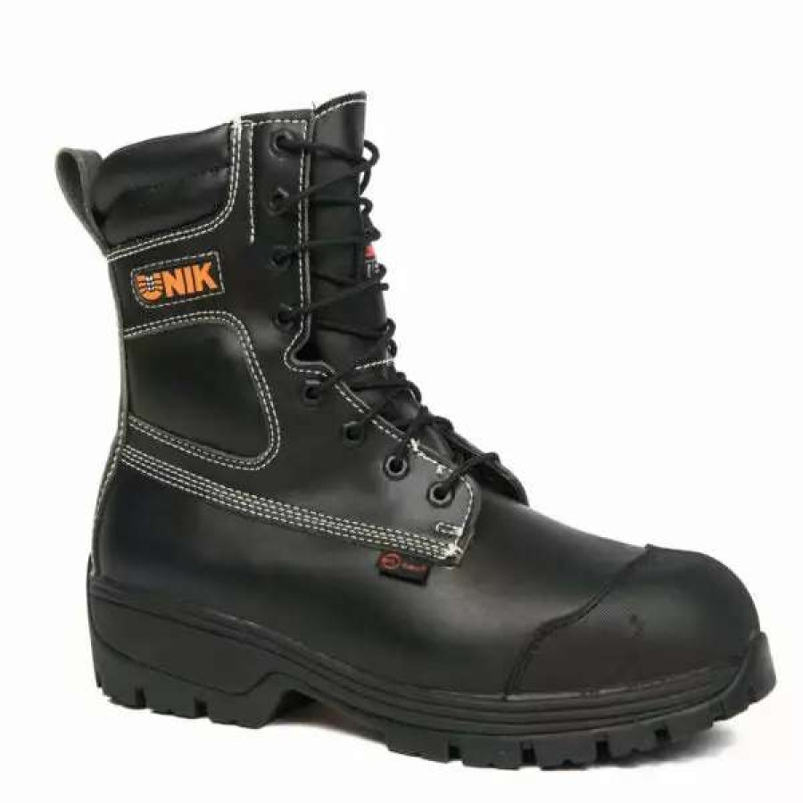 * Unik Men'S Safety Work Boots Terminator 8 Breathable And Waterproof With Vibram Fire & Ice Sole | Sizes 4-14