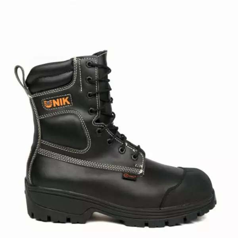 * Unik Men'S Safety Work Boots Terminator 8 Breathable And Waterproof With Vibram Fire & Ice Sole | Sizes 4-14