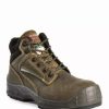 * Cofra Men'S Safety Work Boots Montpellier 6 Nubuck Leather Water Repellent With Composite Toe | Sizes 7-14