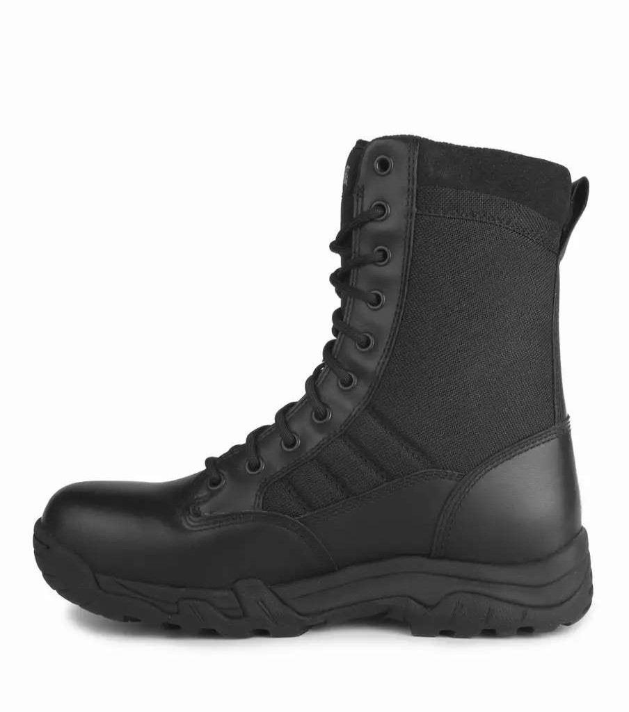 * Stc Men'S Safety Work Boots Tactical 10-4 Leather/1000D Nylon 8 Waterproof And Lightweight Black | Sizes 4 15