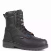 * Acton Men'S Safety Work Boots Progum-I-Met 8 Leather Waterproof With Internal Metguard Waterproof With Steel Toe | Black | Size 7-17